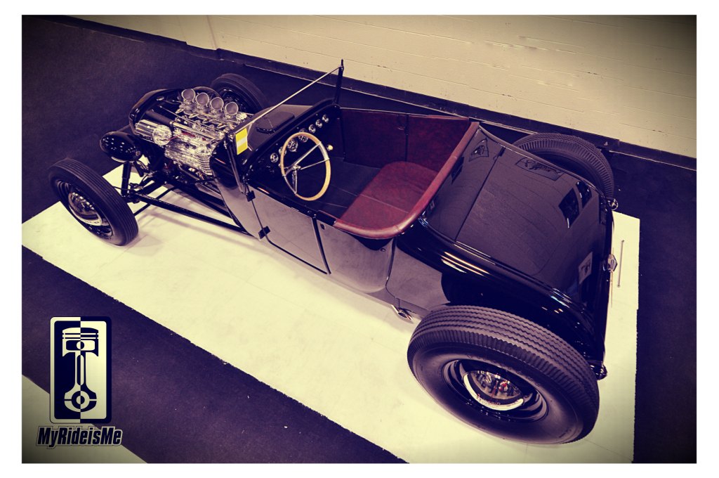 1927 Ford Hot Rod, hot rod roadster, detroit autorama basement