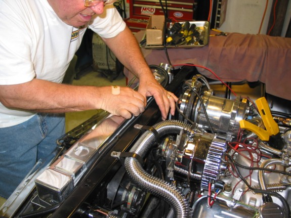 1956 Chevy Belair Painless Wiring Install How-To | MyRideisMe.com - Part 4