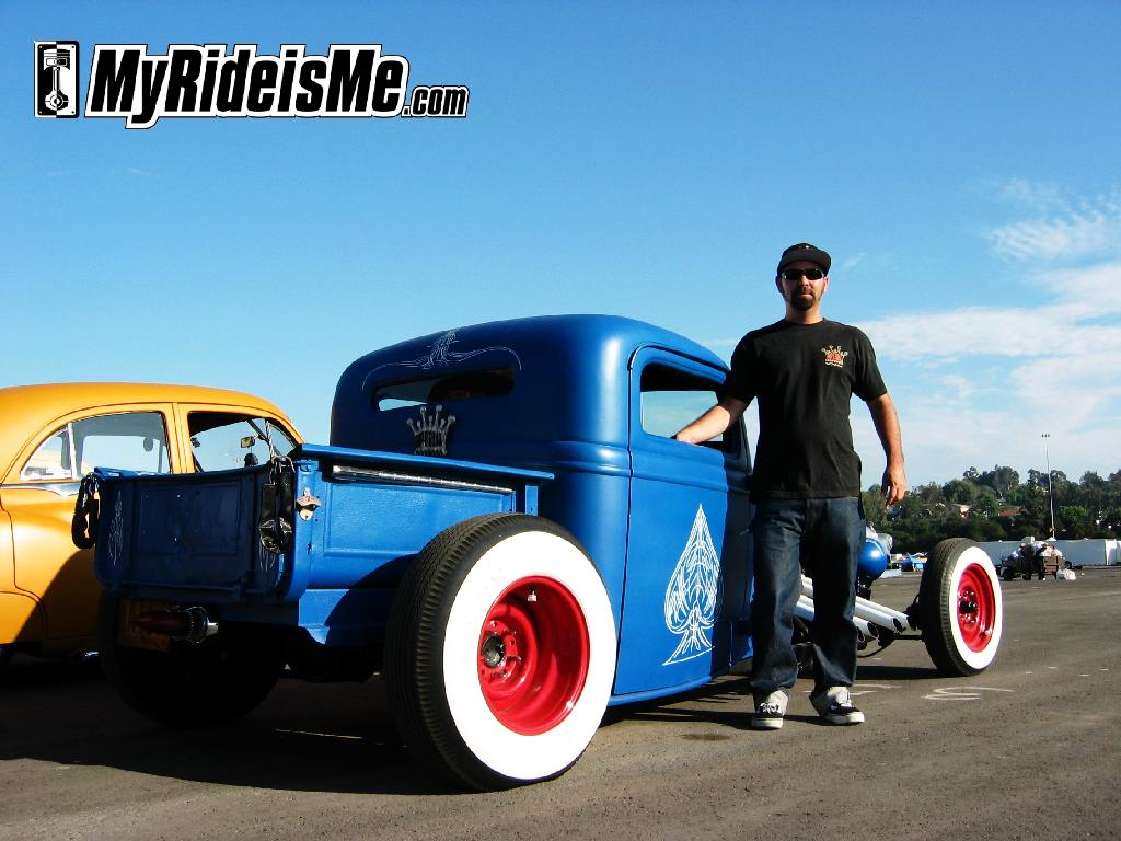 hot rod pickup, hot rods, flat paint hot rod, 1936 ford truck