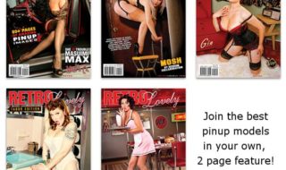 Hot Rod Pinup Contest: Be in Retro Lovely Magazine