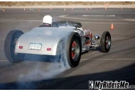 Optima Ultimate Street Car Invitational 1927 Tucci Roadster burnin' rubber