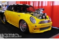 More SEMA 2011  Big Engine - Little Mini Cooper