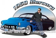 1950 Mercury and model Modo Branca