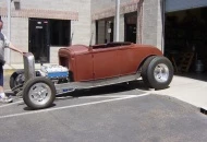 side view of the roadster