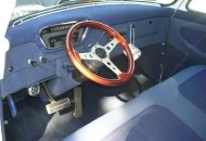 Blue Tweed Interior with Grant Wheel, Power Steering, Tilt Column.