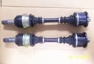 The 280ZXT axle halfshafts as complete units. These worked fine for the 289 powerplant, but could no longer be rebuilt.