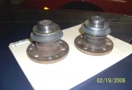 Another shot of the 280ZXT companion flanges.