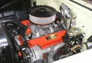 327 with aluminum heads, Intake manifold and water pump. L79 Cam