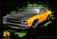 Alternate version of a project originally penned for Popular Hot Rodding Magazine... a custom '74 Plymouth Road Runner.