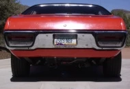 This rear tail light configuratrion and bumper were only used in 72