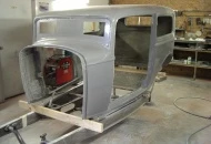 Here is the first look at the brand new fibreglass body fresh out of the mould.