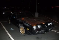 My 1979 Trans Am the night I bought her.