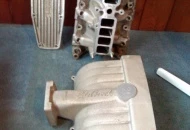 New Edlebrock upper and lower intake