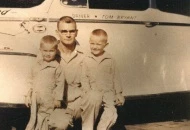 My self and sons Dan & Jeff 1958