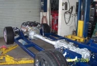 Chassis, LS2 engine 