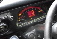 S2000 gauge cluster tucked into the 510 panel