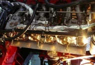 Air filters & Throttle linkage still to be refitted