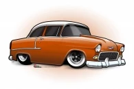 55 Chevy 'TOON'