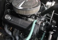 The engine completed with new gray color.