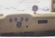Completely smoothed with MOON gauges and a MOON tach on the dash