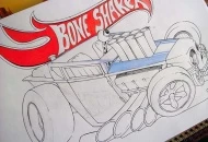 hotwheels Bone Shaker