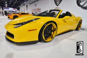ferrari f458, ferrari supercar, ferrari spider, sema show