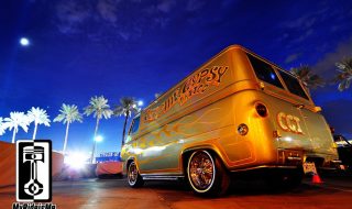 Metal Flake Gypsy Custom Van Shines at SEMA Show 2013