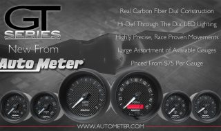 New Auto Meter GT Series Gauges – The Carbon Look