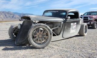 Bummer! 33 Ford Coupe Goes Down at Optima Invitational Race