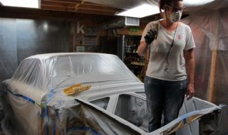 1960 Ford Falcon: 7 Days to Go – Beginning Paint
