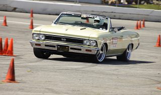 Autocrossing “Whimpy” 1966 Chevelle SS396 Convertible at OUSCI