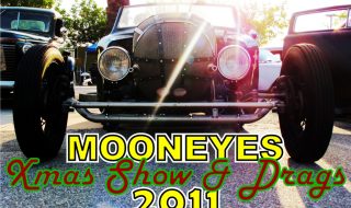 Mooneyes Christmas 2011 Car Show and Drags