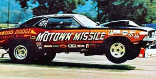 Motown Missile 70 Challenger One-of-a-kind Painting