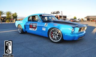 Budget Pro-Touring Mustang on the Track